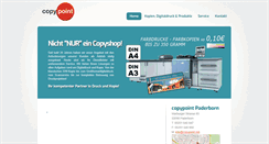 Desktop Screenshot of copypoint.net