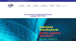 Desktop Screenshot of copypoint.net.pl