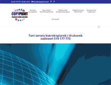 Tablet Screenshot of copypoint.net.pl